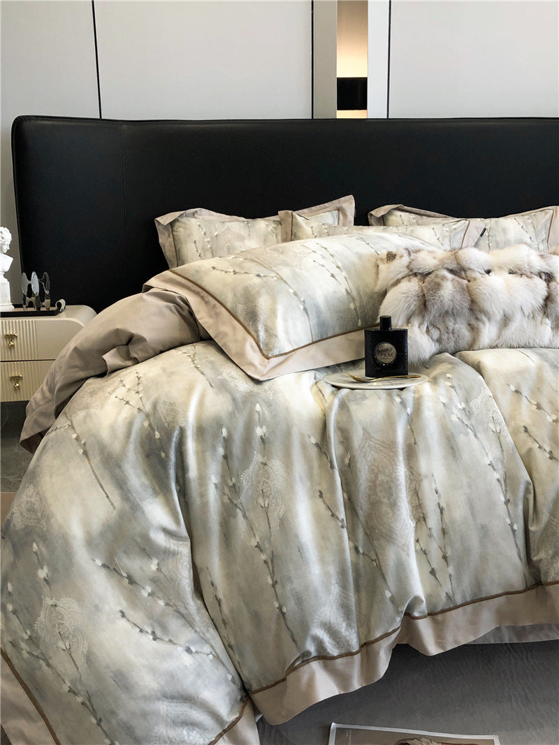 Four-piece Bedding Set Cotton Long-staple.