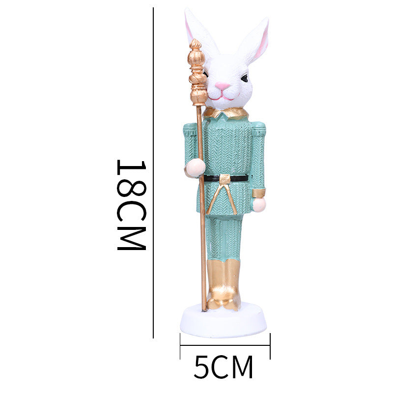 Easter Cute Truncheon Rabbit Home Decoration