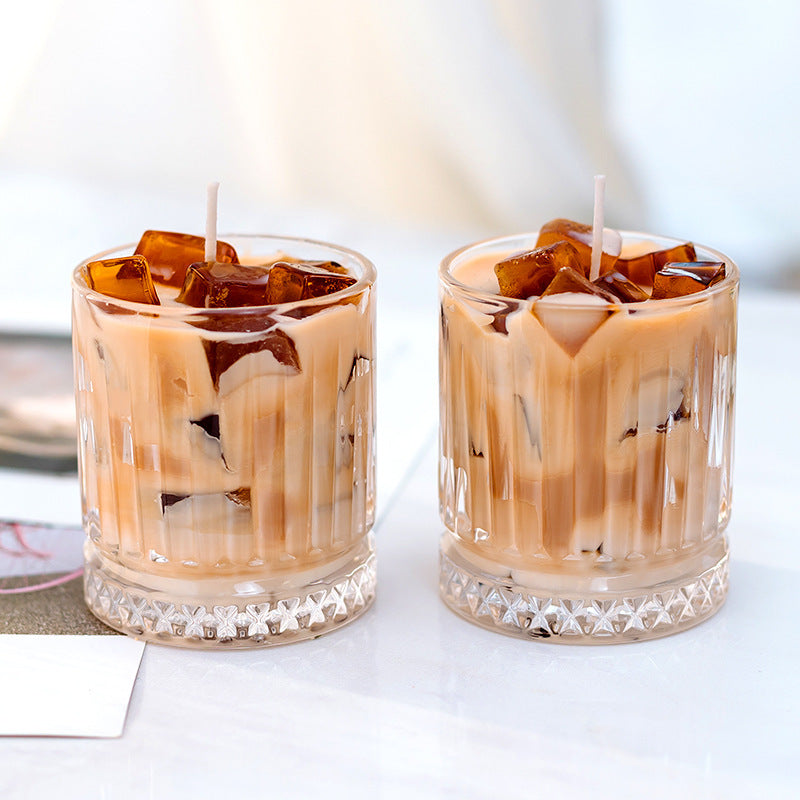 Kerze Iced Coffee Dekorativer Sojawachsduft