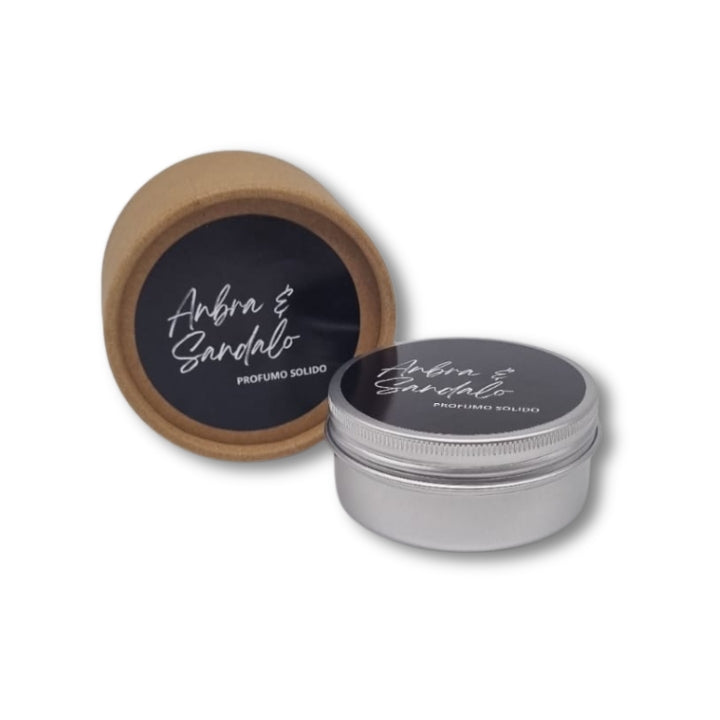 PROFUMO SOLIDO AMBRA E SANDALO - 50 ml