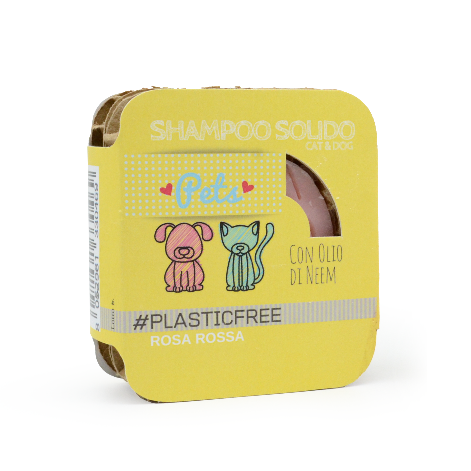 Shampoo Solido „Cat&amp;Dog“ von Rosa Rossa